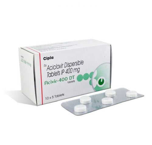 ACIVIR DT 400mg Tablet 5's