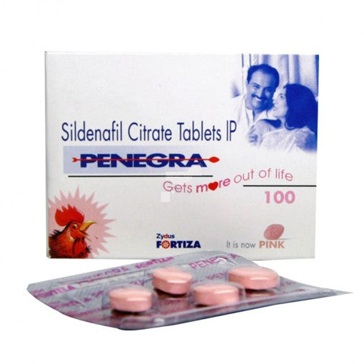 PENEGRA 100mg Tablet 4's