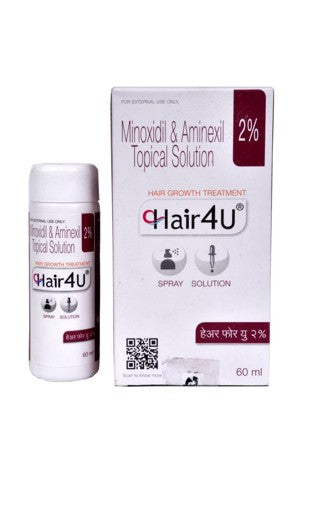 HAIR 4U 2% Spray/Solution 60ml