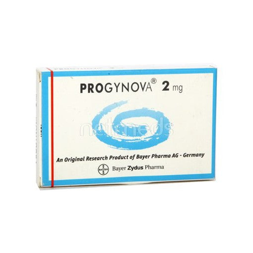 Progynova 2mg Tablet 28'S